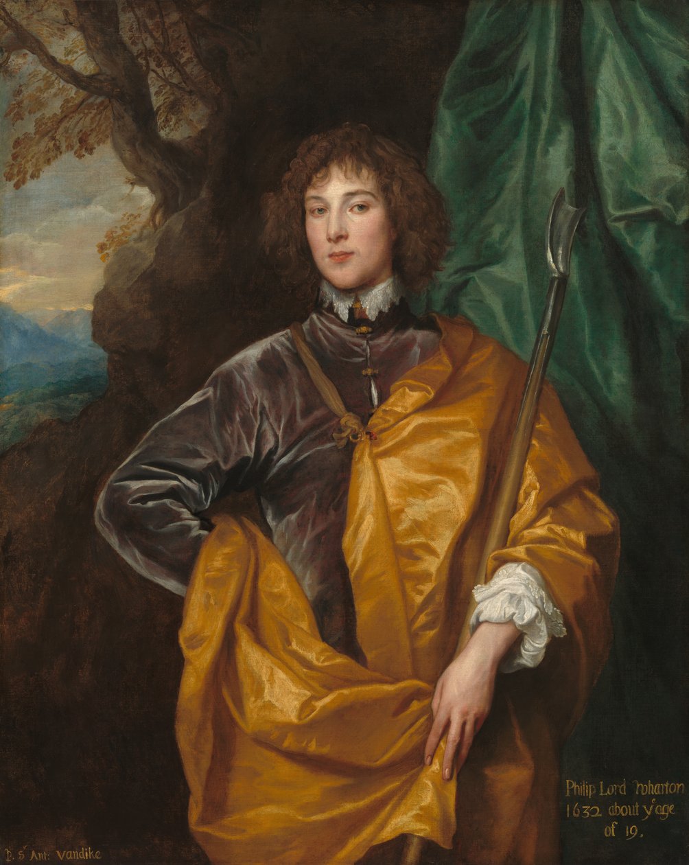 Philipin, lordi Whartonin muotokuva tekijältä Anthony van Dyck