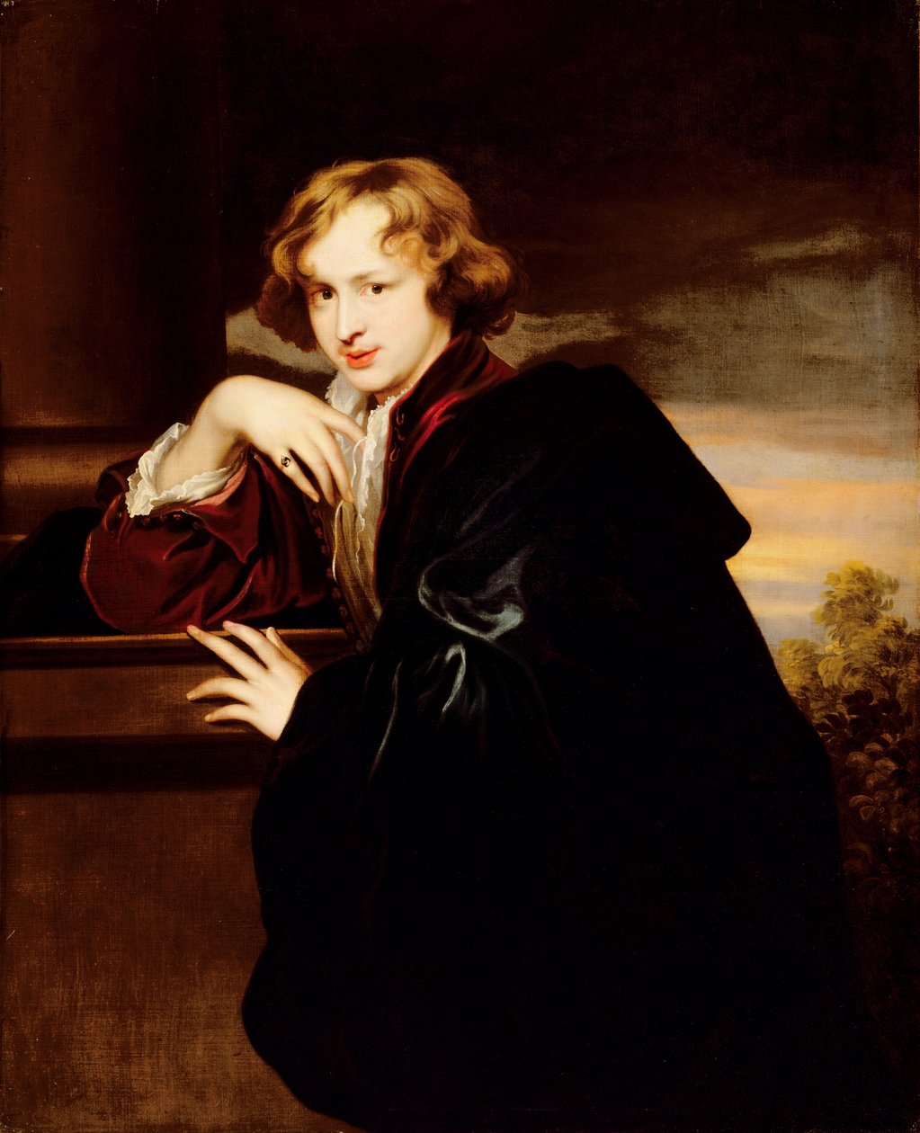Sir Anthony van Dyckin muotokuva (1599-1641) tekijältä Anthony van Dyck