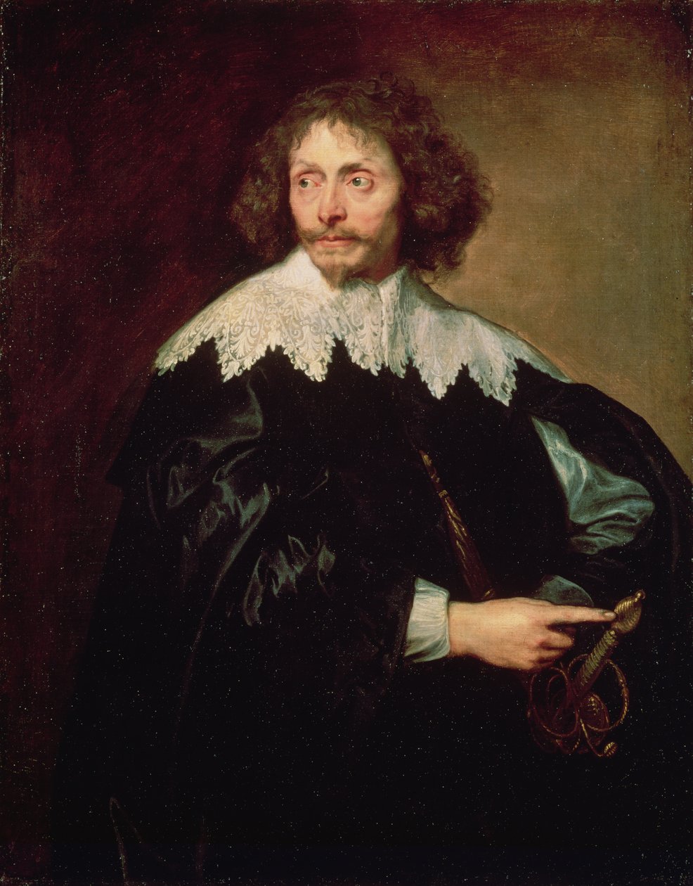 Sir Thomas Chalonerin (1595-1661) muotokuva 1620 tekijältä Anthony van Dyck