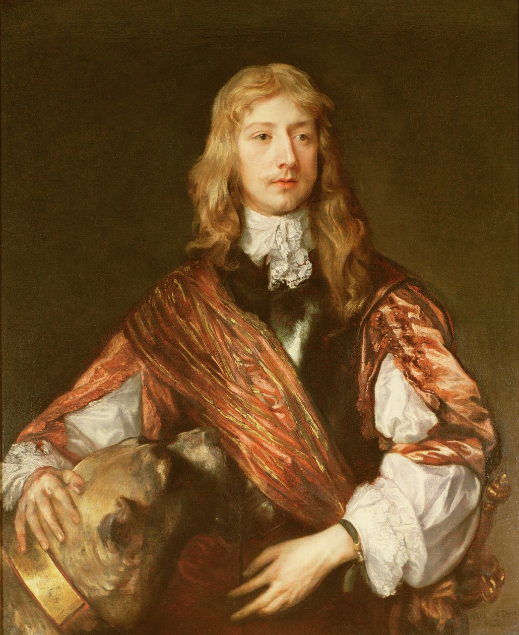 Sir Thomas Killigrew (1612-83), n. 1635 (öljy) tekijältä Anthony van Dyck