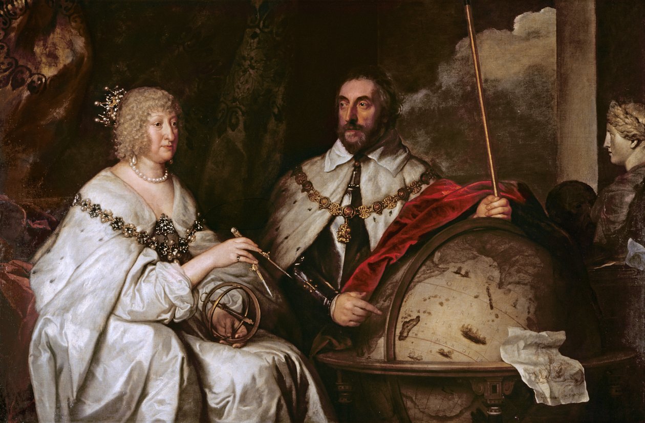 Thomas Howardin ja hänen vaimonsa Aletheia Talbotin Madagaskarin muotokuva, 1635 tekijältä Anthony van Dyck