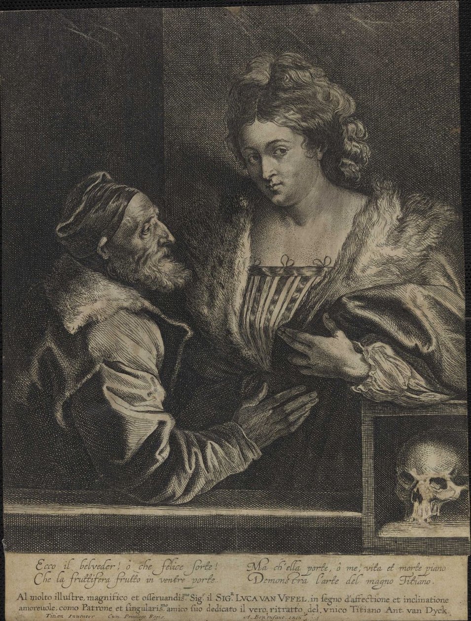 Tiziano ja hänen rakastajattarensa tekijältä Anthony van Dyck