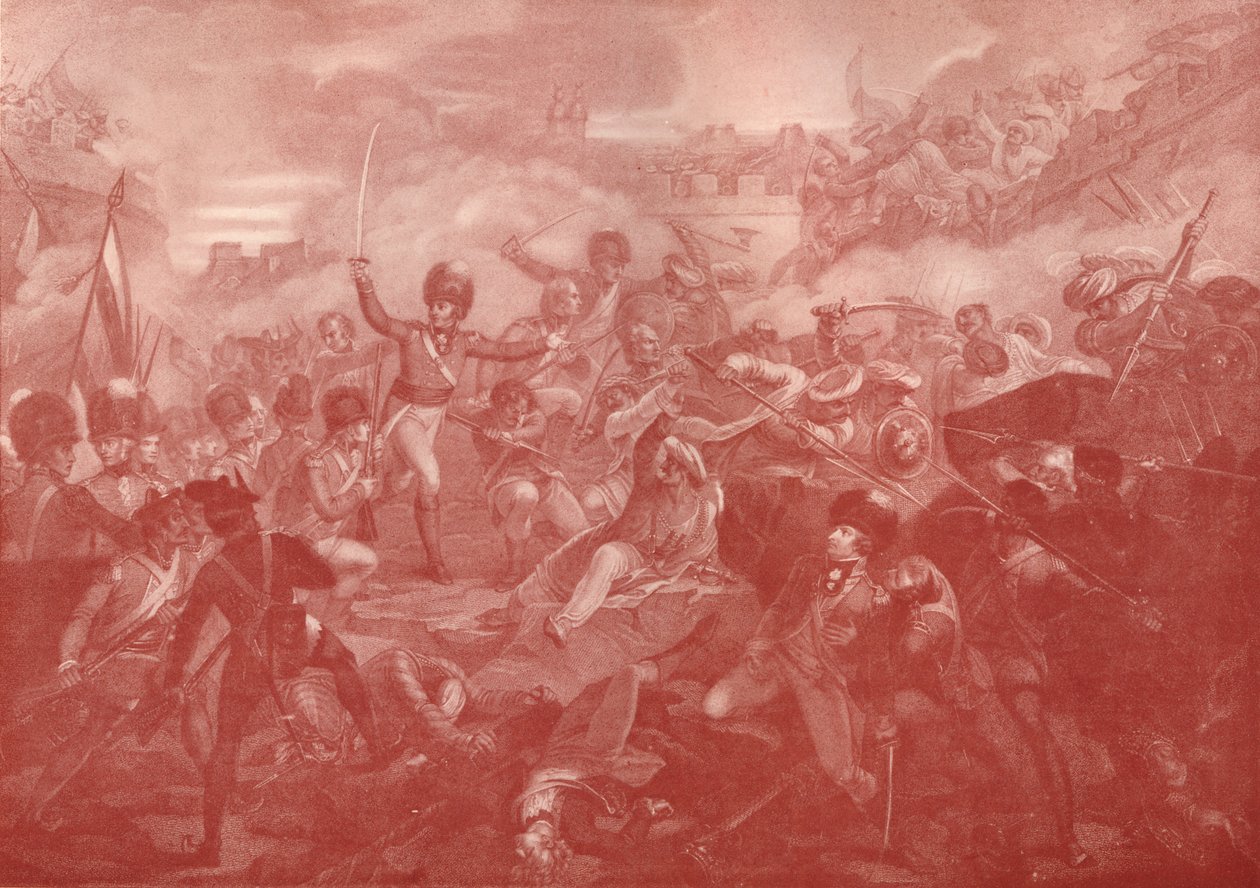 Seringapatamin hyökkäys ja valloitus, 1801 1909 tekijältä Anthony Cardon