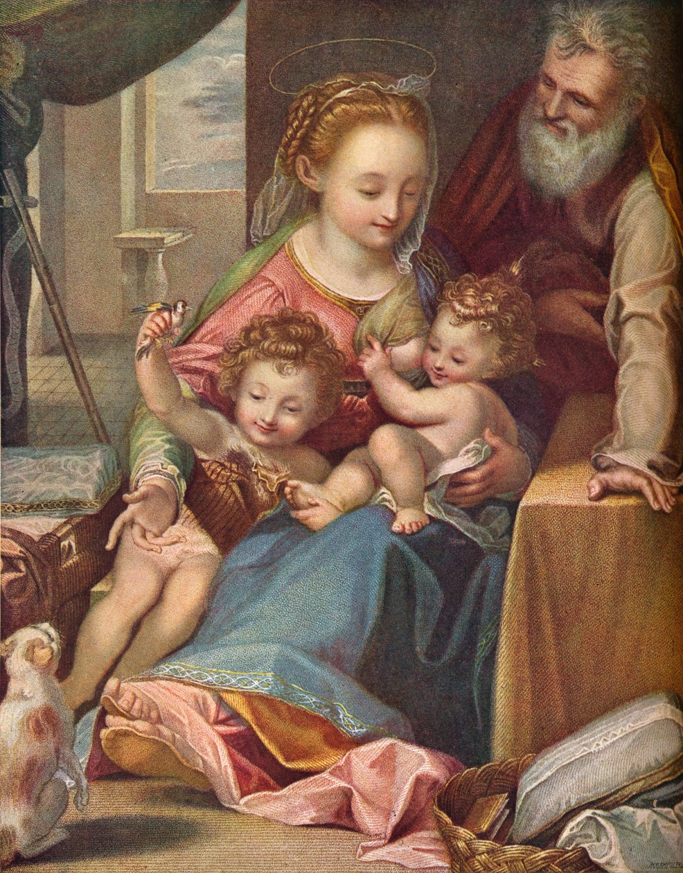 Kissan madonna La Madonna del Gatto, c1575, 1906 tekijältä Anthony Cardon