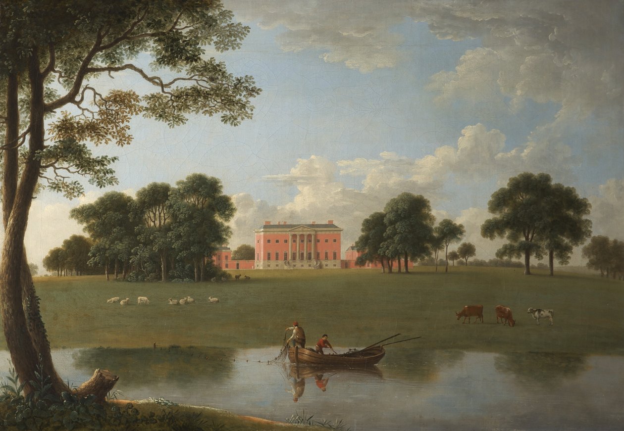 Pöytätalo, n. 1767 tekijältä Anthony Devis