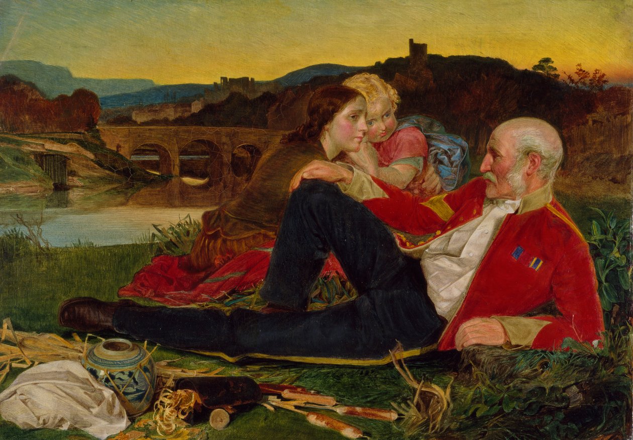 Syksy, n. 1860-62 tekijältä Anthony Frederick Augustus Sandys