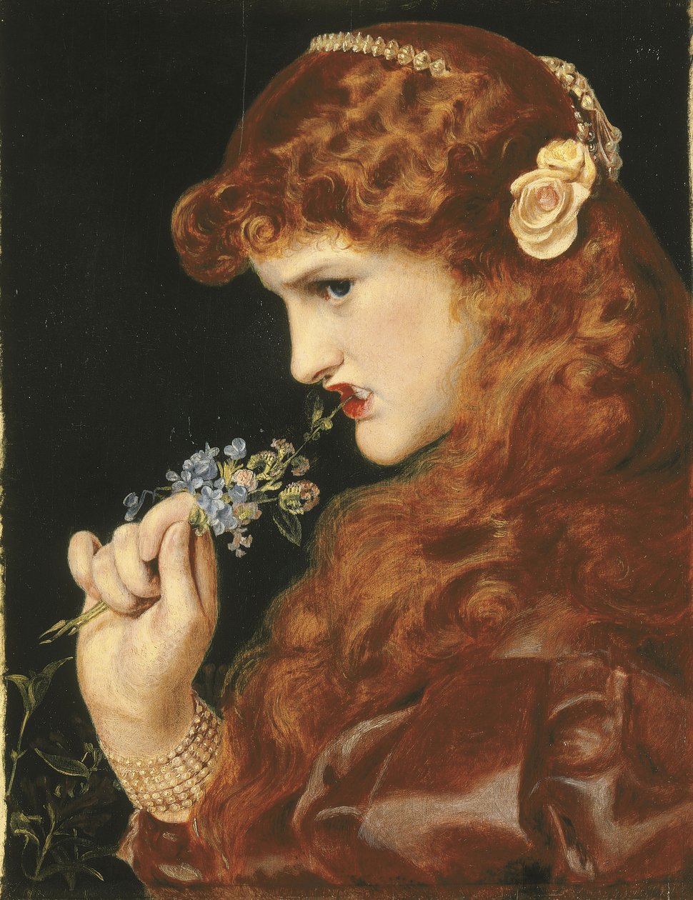 Rakkauden varjo, n. 1867 tekijältä Anthony Frederick Augustus Sandys