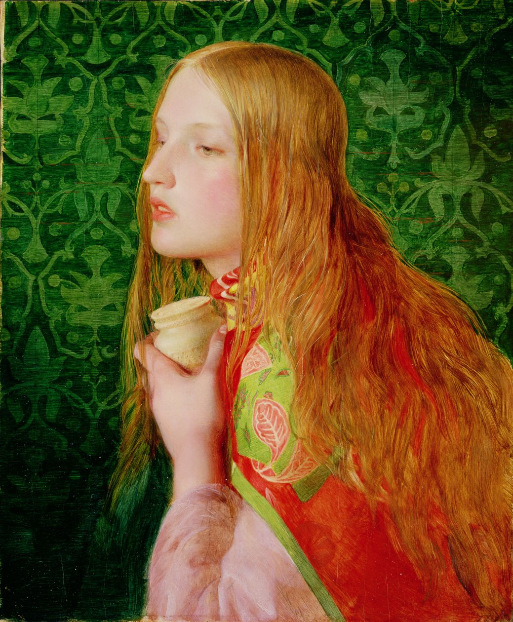 Maria Magdaleena, n. 1858-60 (öljy paneelille) tekijältä Anthony Frederick Augustus Sandys