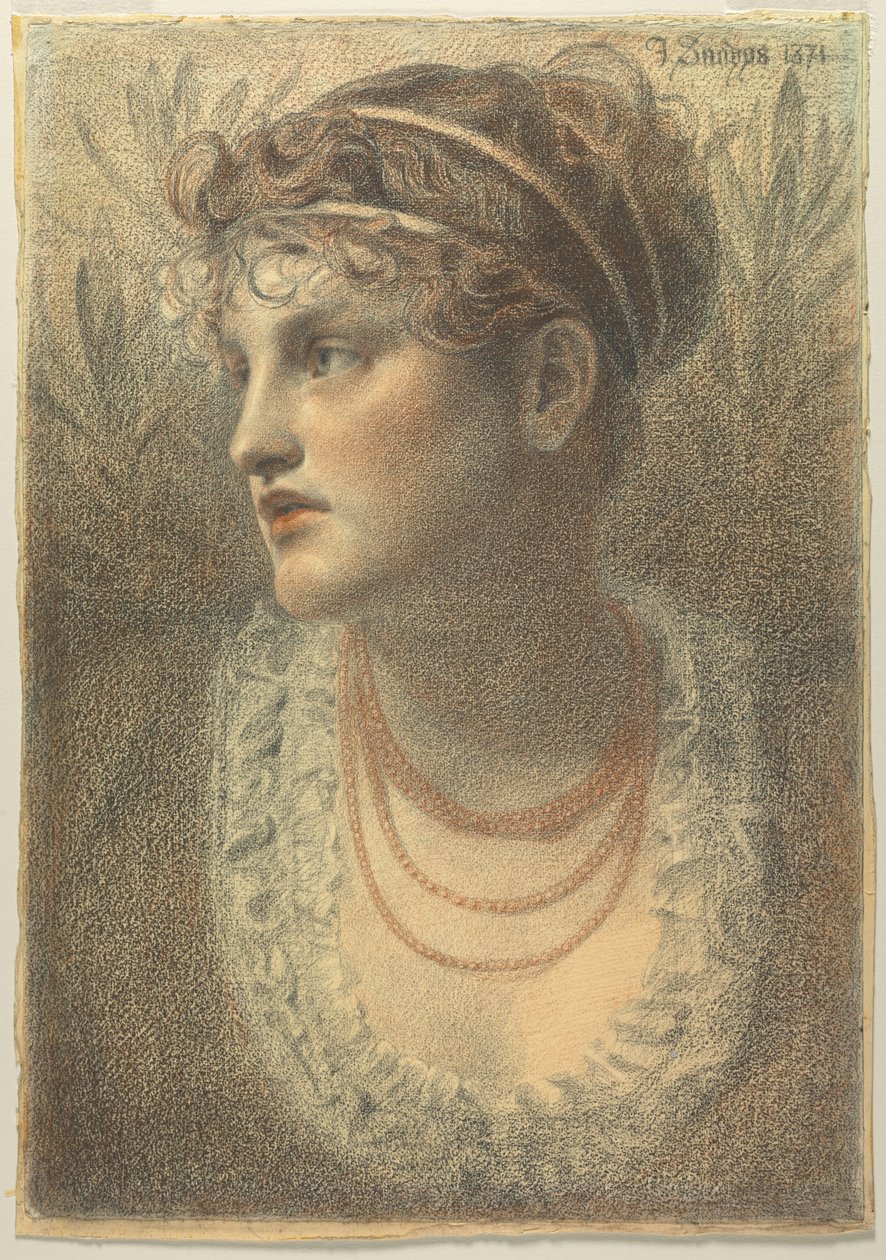 Koralli kaulakoru tekijältä Anthony Frederick Augustus Sandys