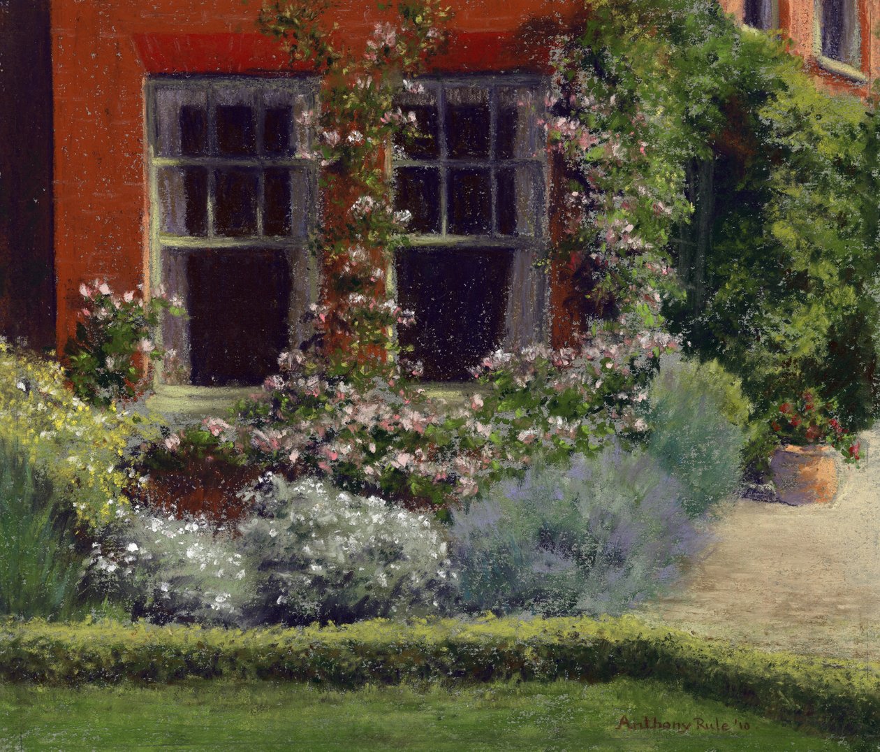 Albertines Mill Downissa, 2010 (pastelli paperille) tekijältä Anthony Rule