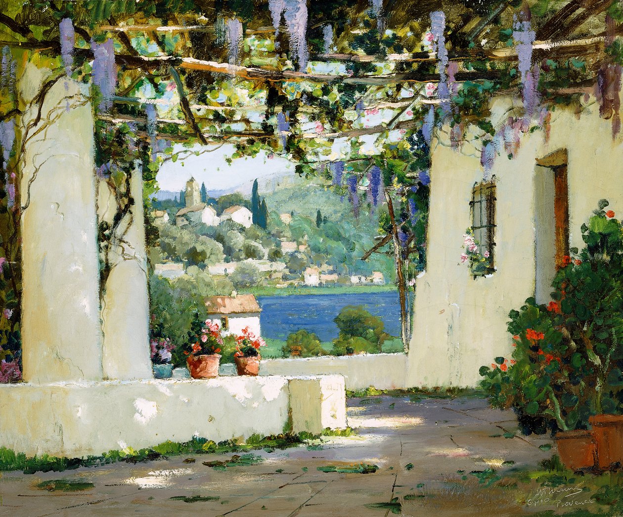 Välimeren patio tekijältä Anthony Thieme
