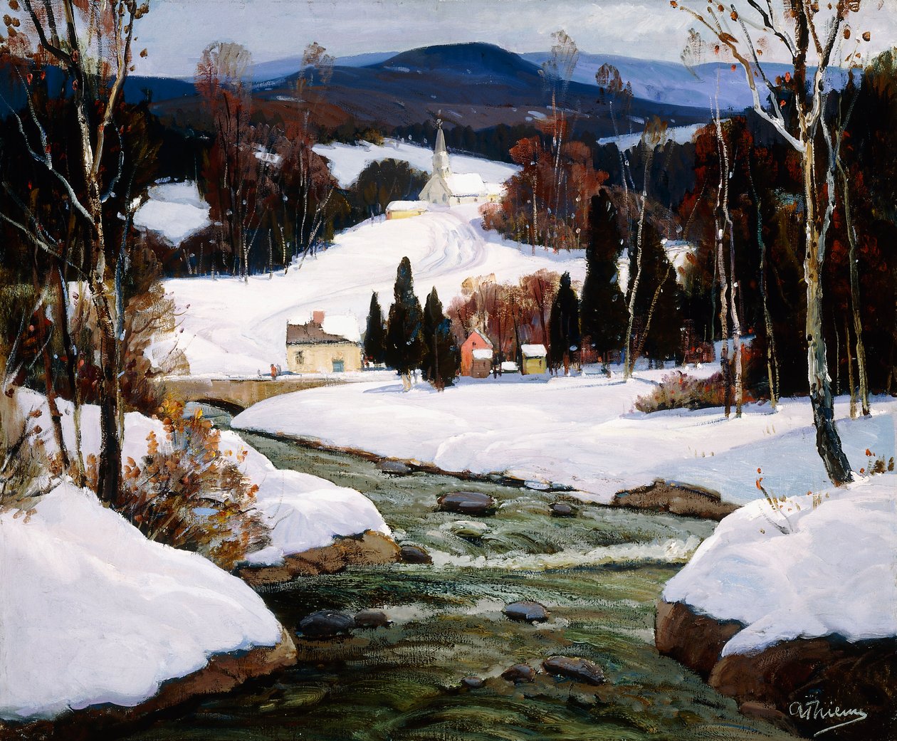 Lunta New Hampshiressä tekijältä Anthony Thieme
