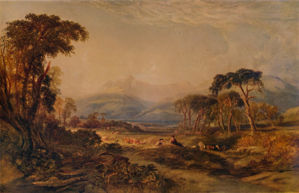 Loch Awe, 1850, 1935 tekijältä Anthony Vandyke Copley Fielding