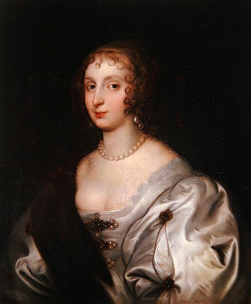 Lady Elizabeth Stuart (öljy kankaalle) tekijältä Anthony van (after) Dyck