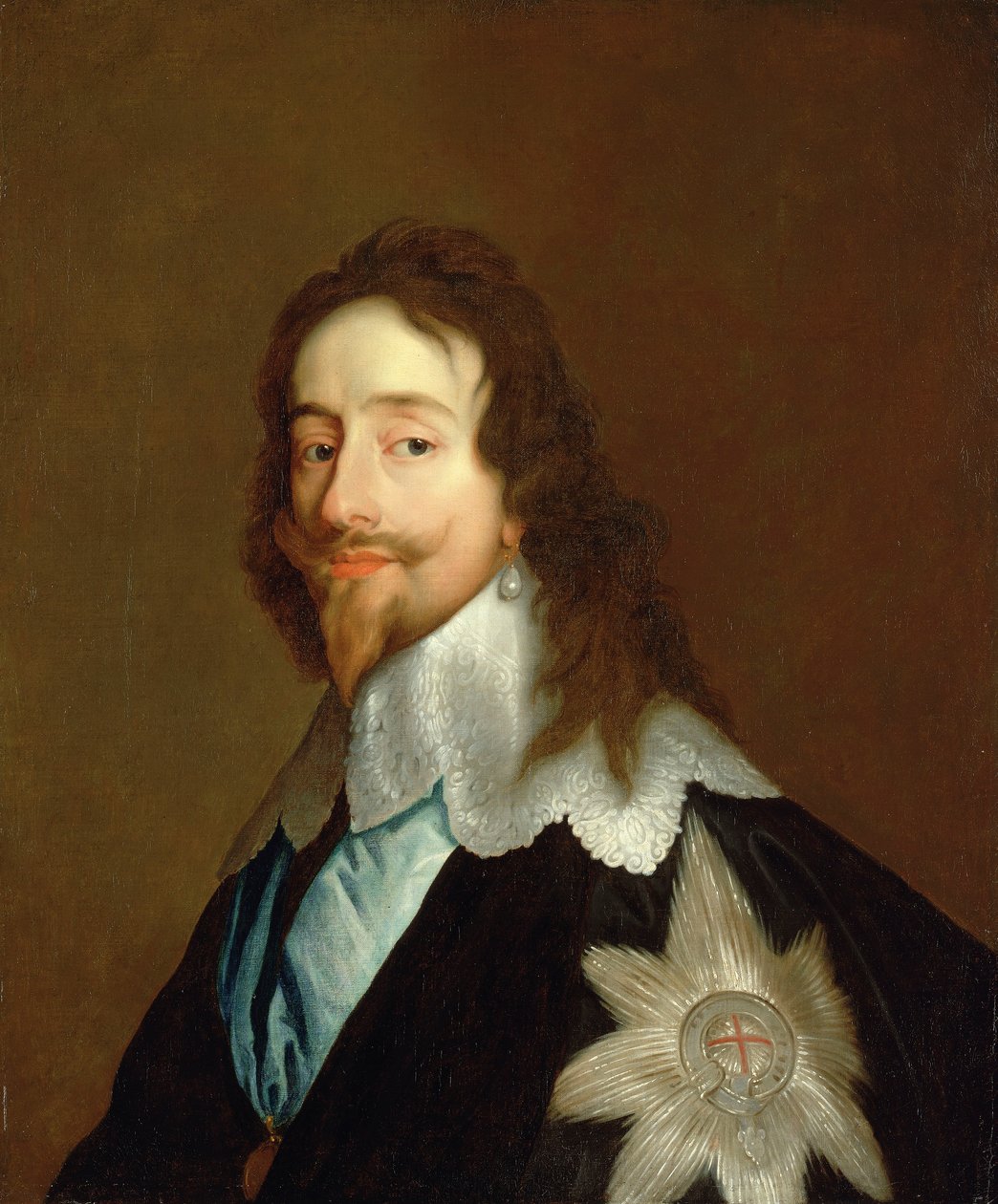 Kaarle I (1600-1649) tekijältä Anthony van (manner of) Dyck