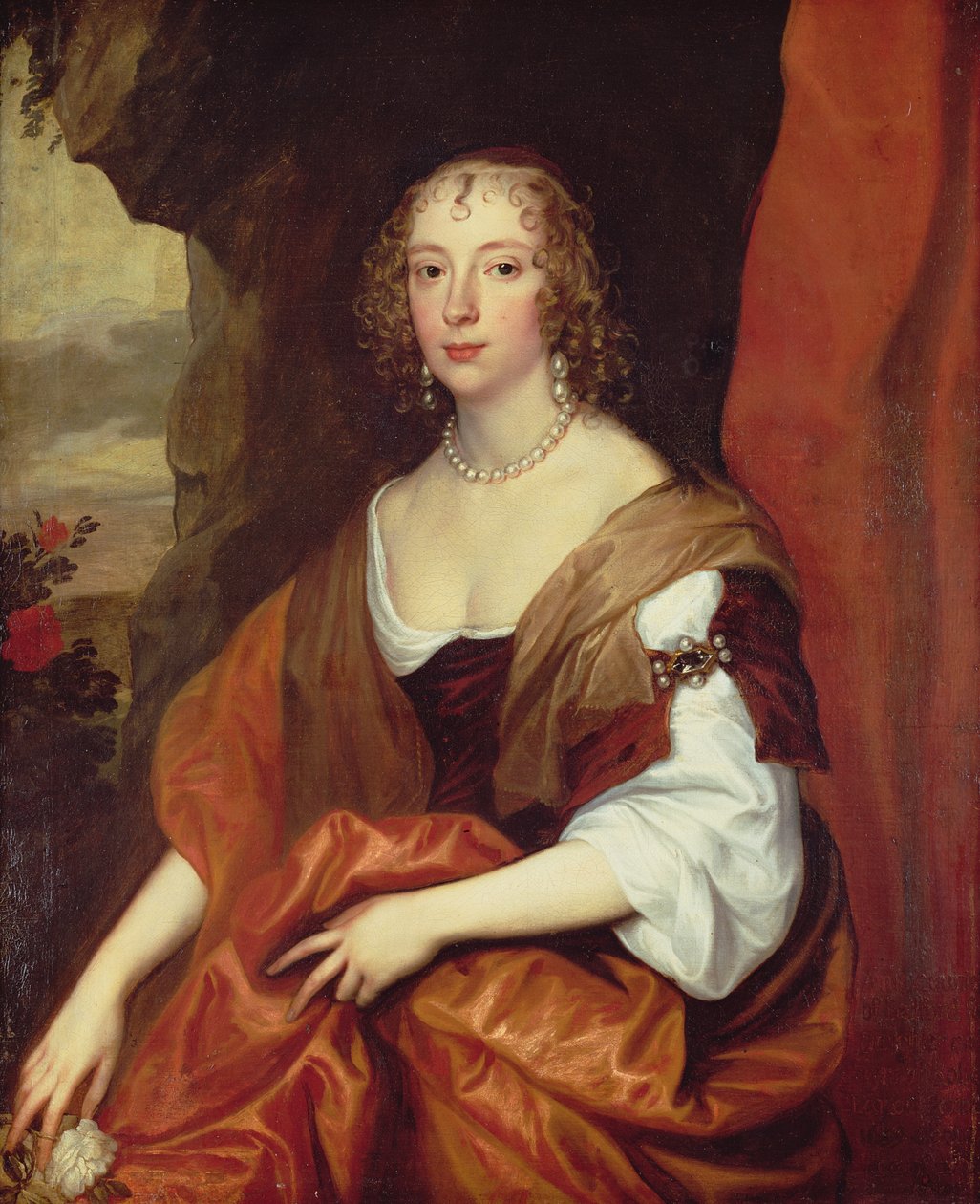 Anne Carr, Bedfordin kreivitär, 22, tekijältä Anthony van Dyck