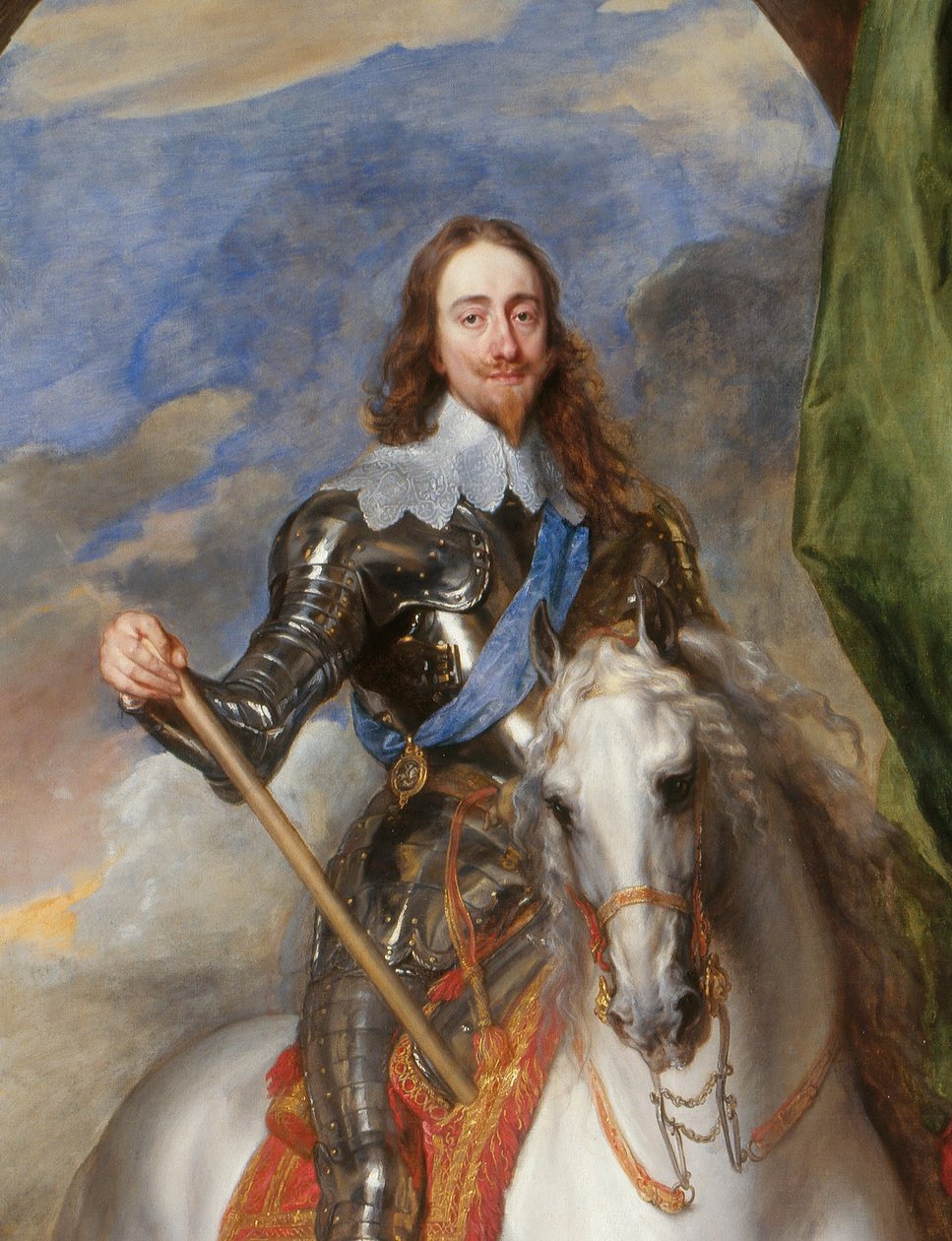 Kaarle I (1600-1649) ja M. de St Antoine (1600-1649) tekijältä Anthony van Dyck