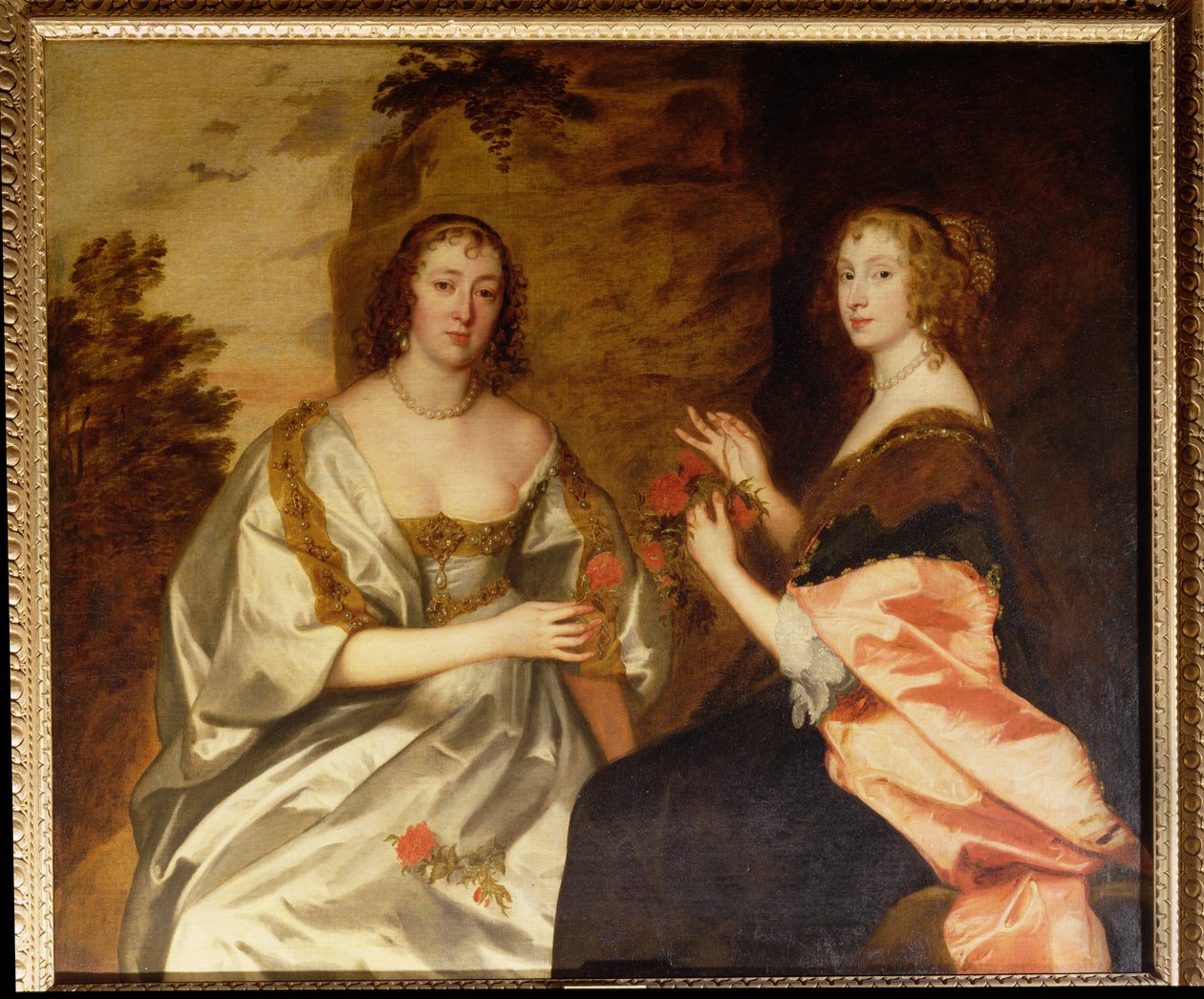 Huonekalut ja erilaiset esineet 1100- ja 1300-luvuilta tekijältä Anthony van Dyck