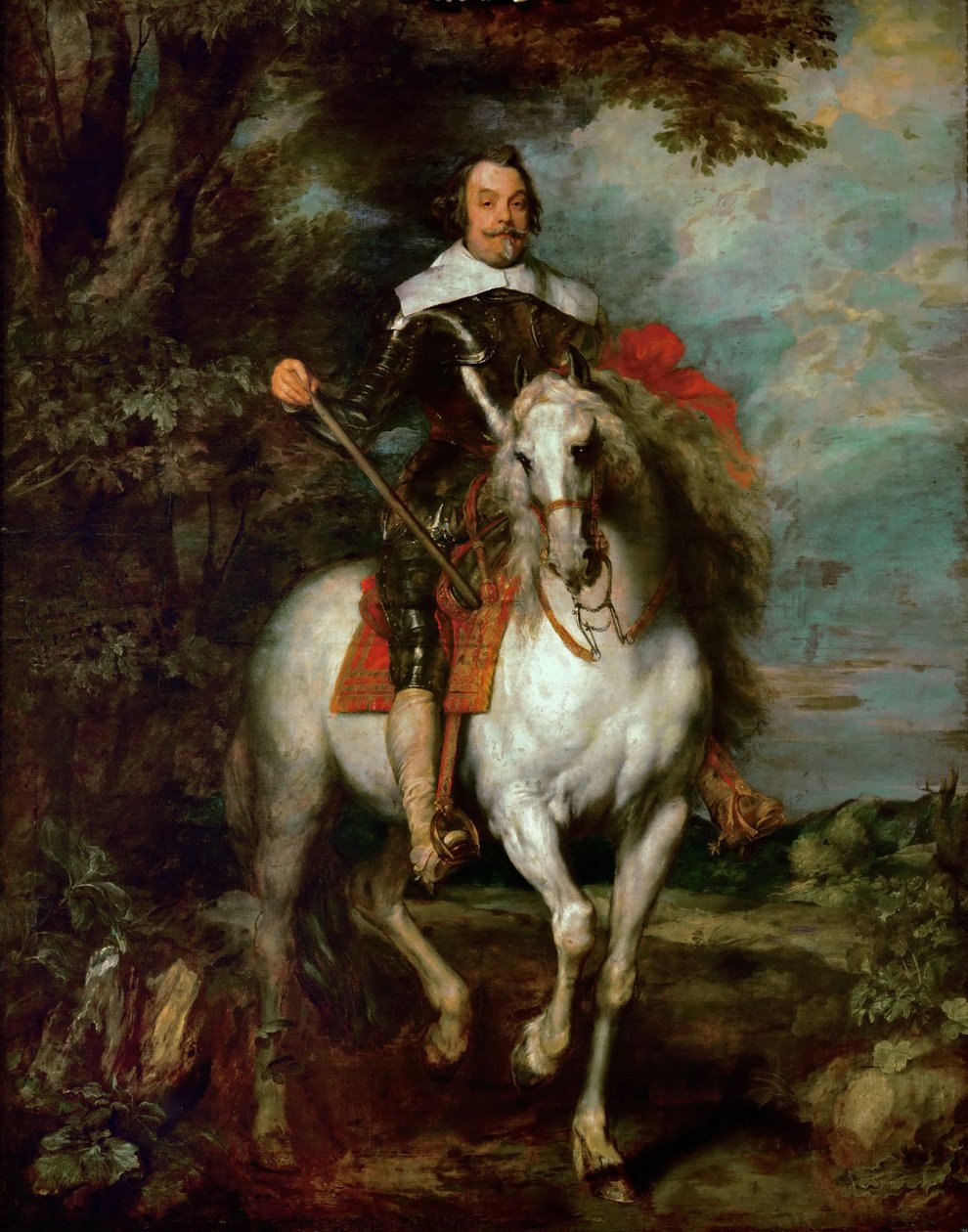 Francisco de Moncadan ratsastusmuotokuva 15861635, Aytonan markiisi ja Ossunan kreivi tekijältä Anthony van Dyck