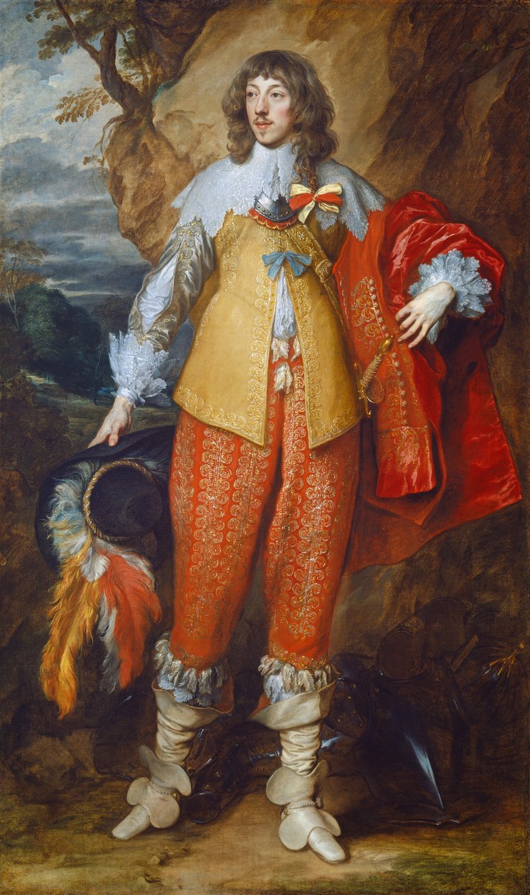 Henrik II Lorrainesta, n. 1634. tekijältä Anthony van Dyck