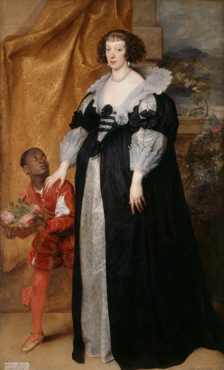 Henrietta Lorrainesta tekijältä Anthony van Dyck