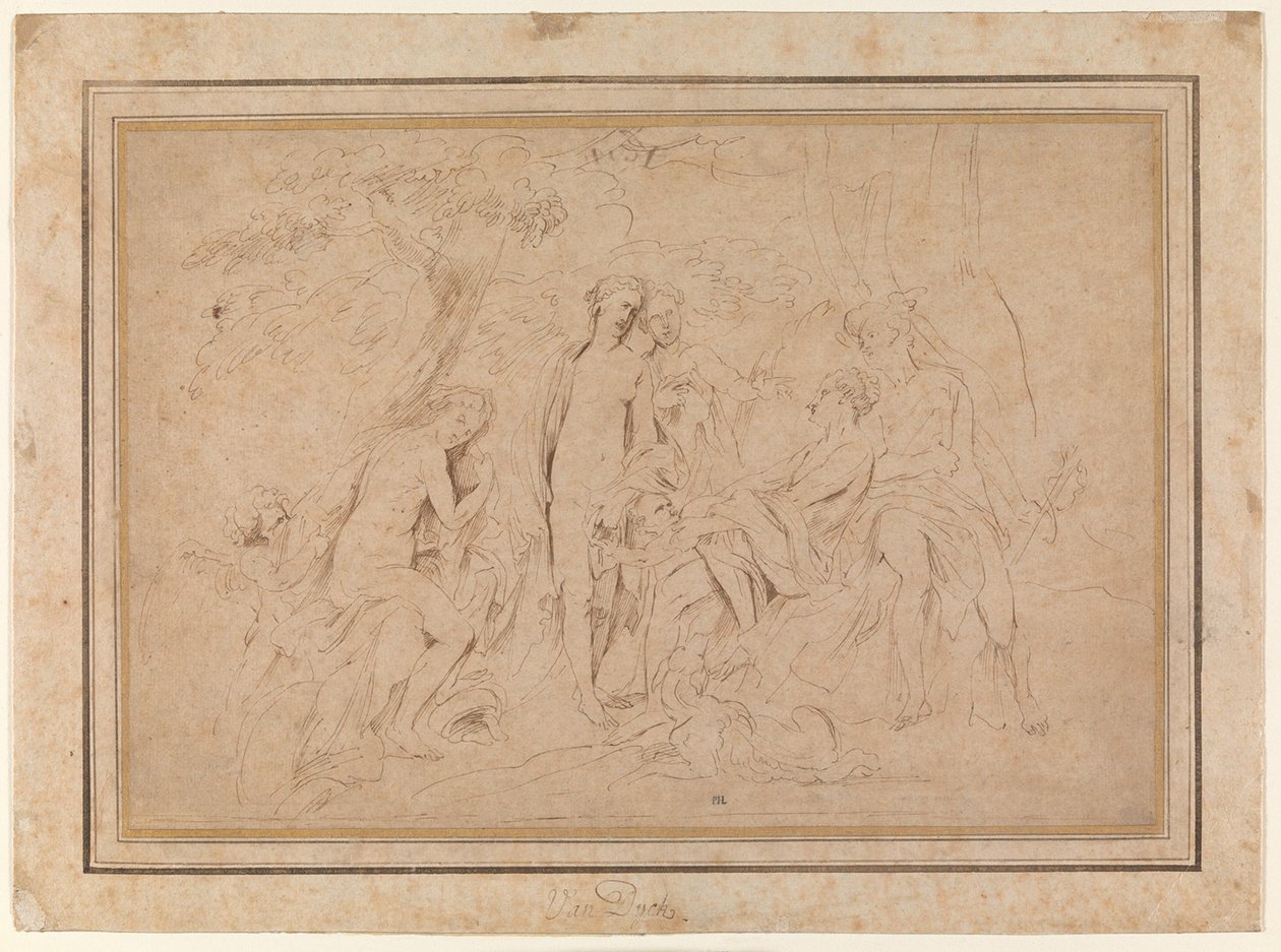 Pariisin tuomio tekijältä Anthony van Dyck