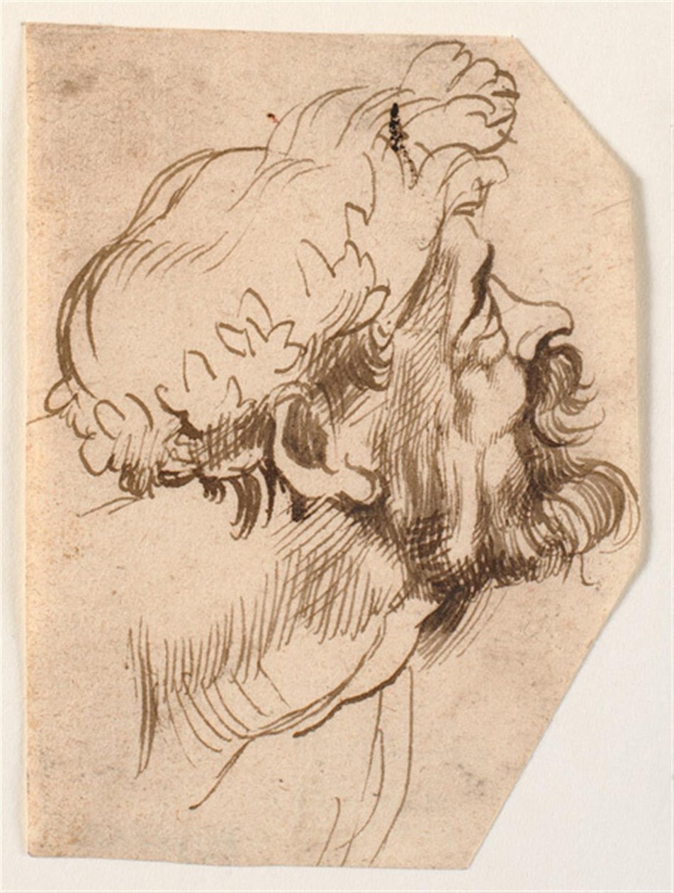 Miehen pää tekijältä Anthony van Dyck