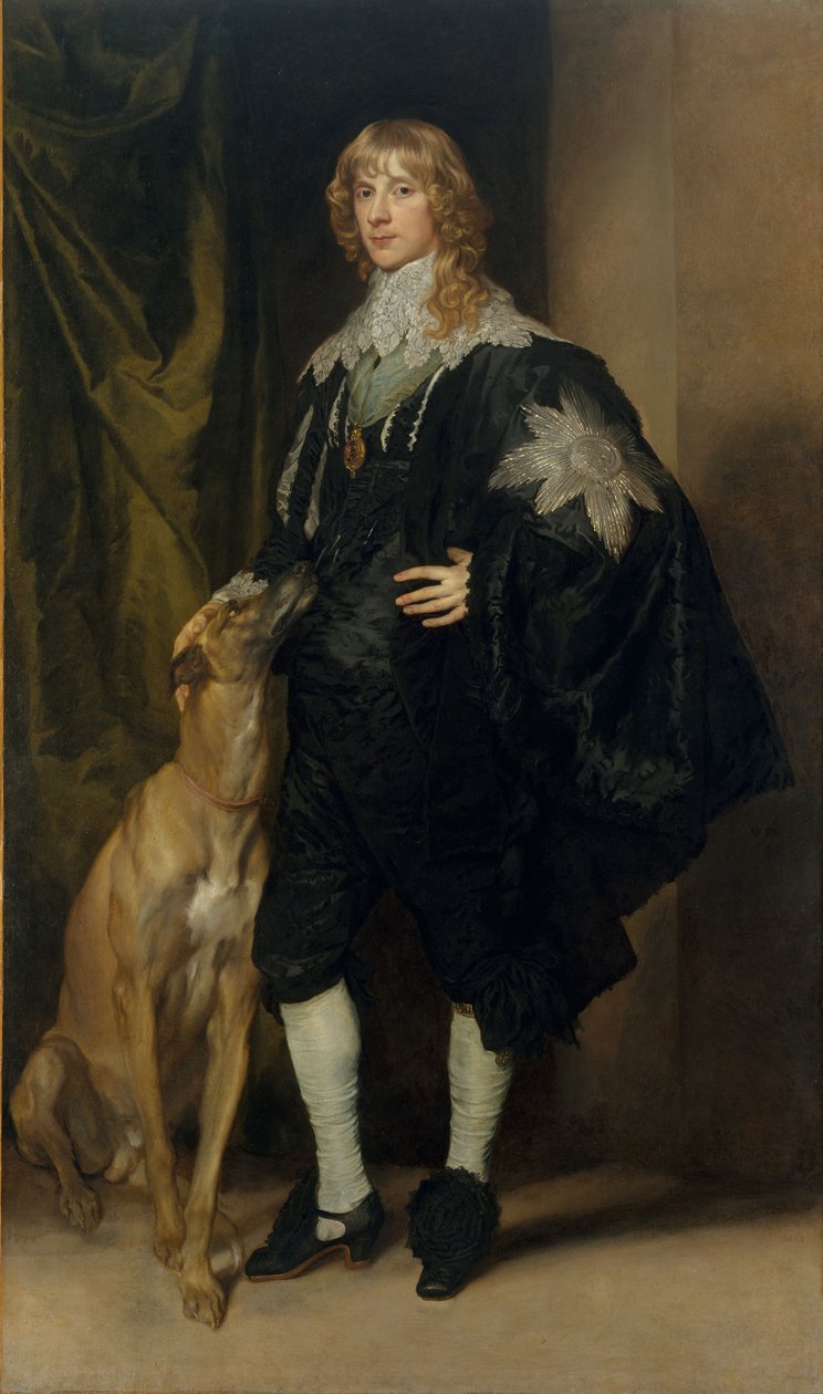 James Stuart, Richmondin ja Lennoxin herttua, noin 1633-35. tekijältä Anthony van Dyck
