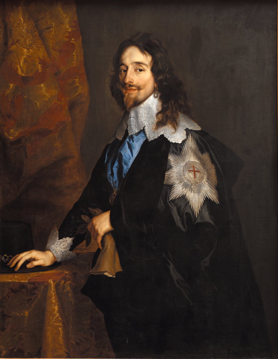 Englannin kuningas Kaarle I tekijältä Anthony van Dyck