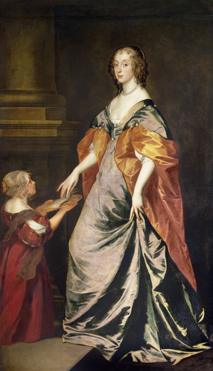 Huonekalut ja erilaiset esineet 1100- ja 1300-luvuilta tekijältä Anthony van Dyck