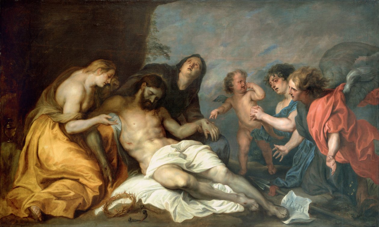 Valitusvirsi kuolleesta Kristuksesta tekijältä Anthony van Dyck