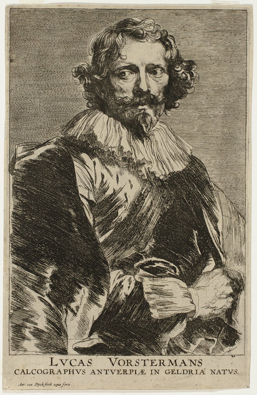 Lucas Vorsterman tekijältä Anthony van Dyck