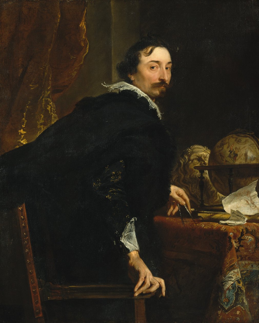 Lucas van Uffel kuoli 1637, noin 1622. tekijältä Anthony van Dyck