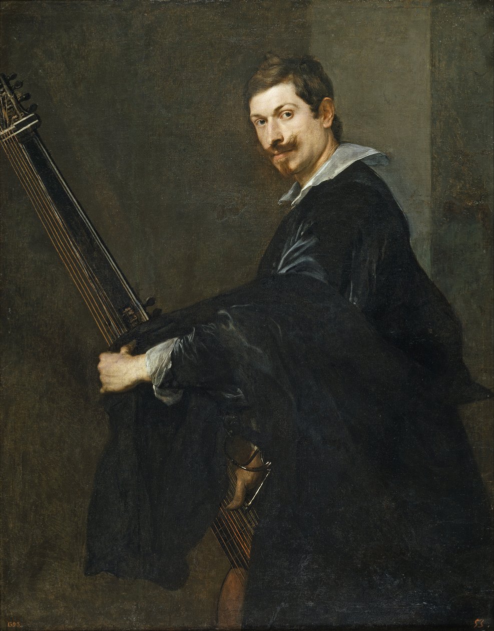 Mies luuttun kanssa, vuosina 1621-1630 tekijältä Anthony van Dyck