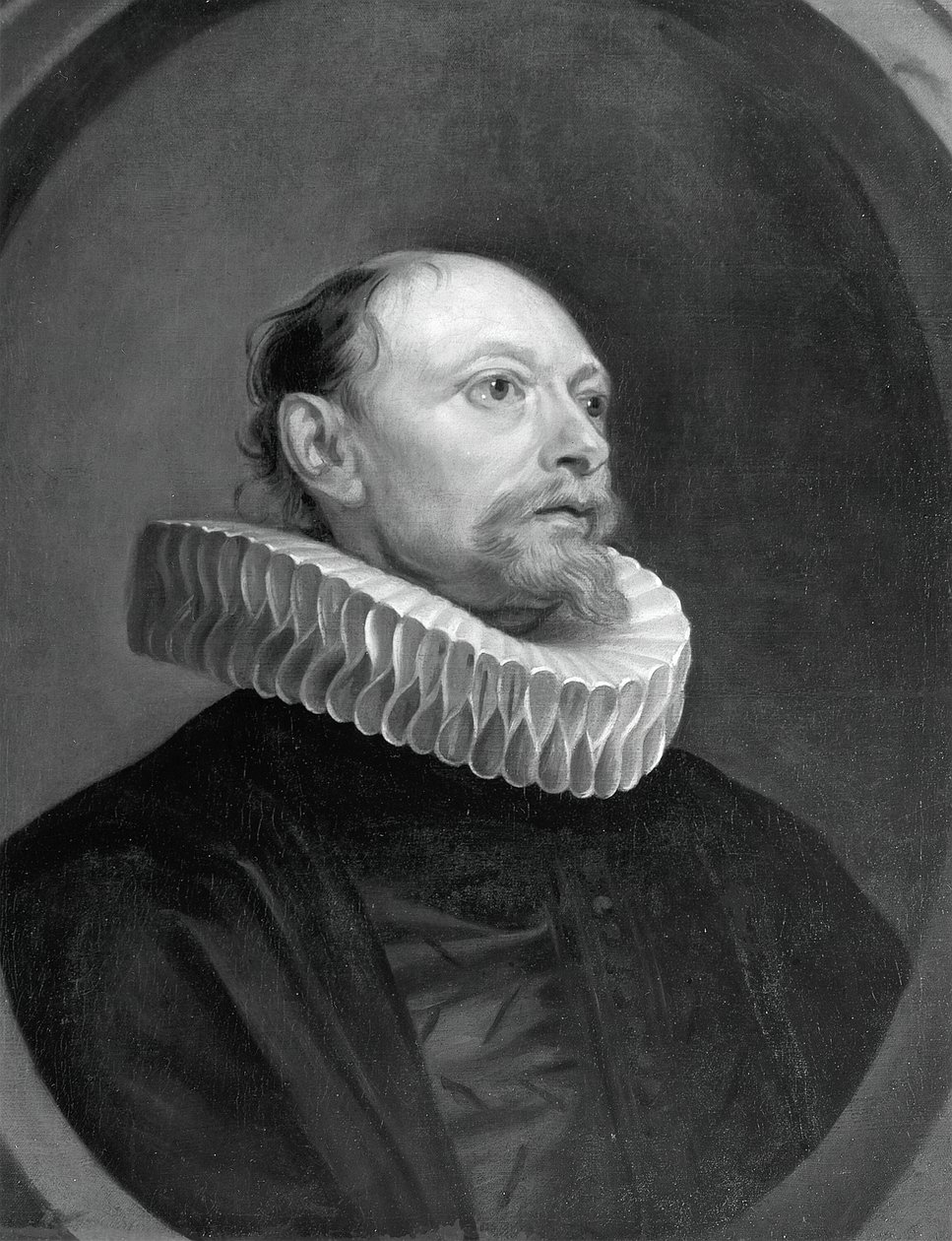 Mies Ruffin kanssa, 1600-luku. tekijältä Anthony van Dyck