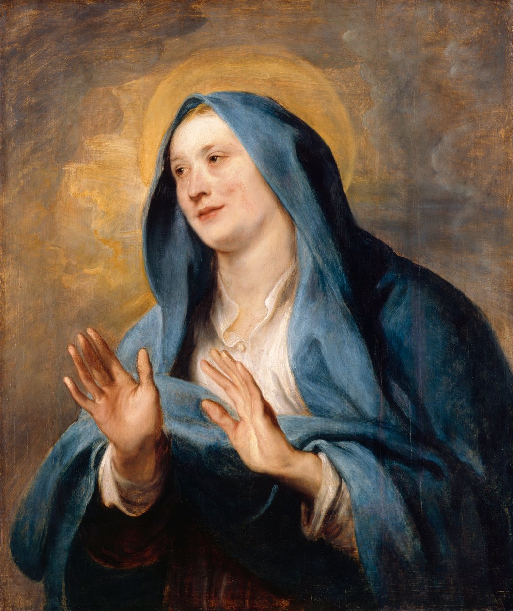 Maria kuin Mater Dei tekijältä Anthony van Dyck