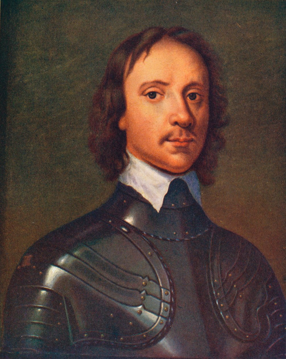Oliver Cromwell, 1599-1658 Englannin sotilasjohtaja ja poliitikko, 1906 tekijältä Anthony van Dyck
