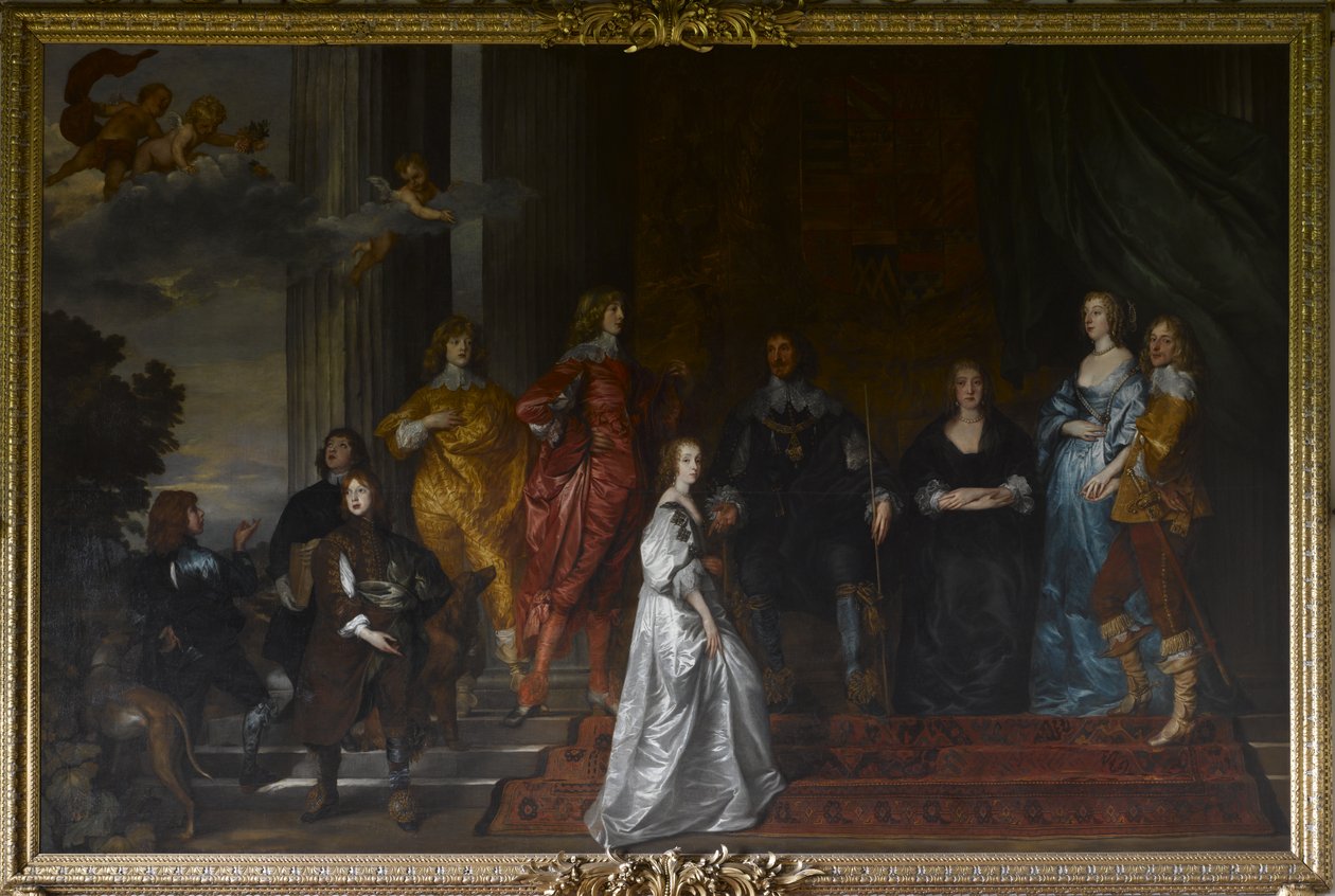 Philip Herbert (1584-1650), Pembroken neljäs jaarli perheineen tekijältä Anthony van Dyck