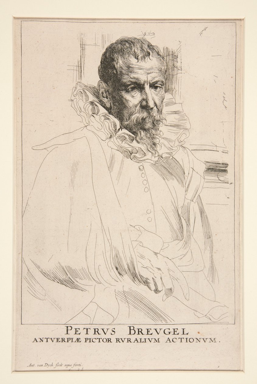 Pieter Brueghel nuorempi tekijältä Anthony van Dyck