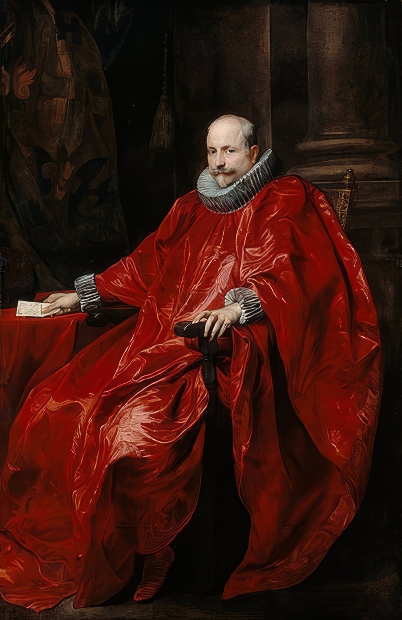 Agostino Pallavicinin muotokuva. Noin 1621 tekijältä Anthony van Dyck