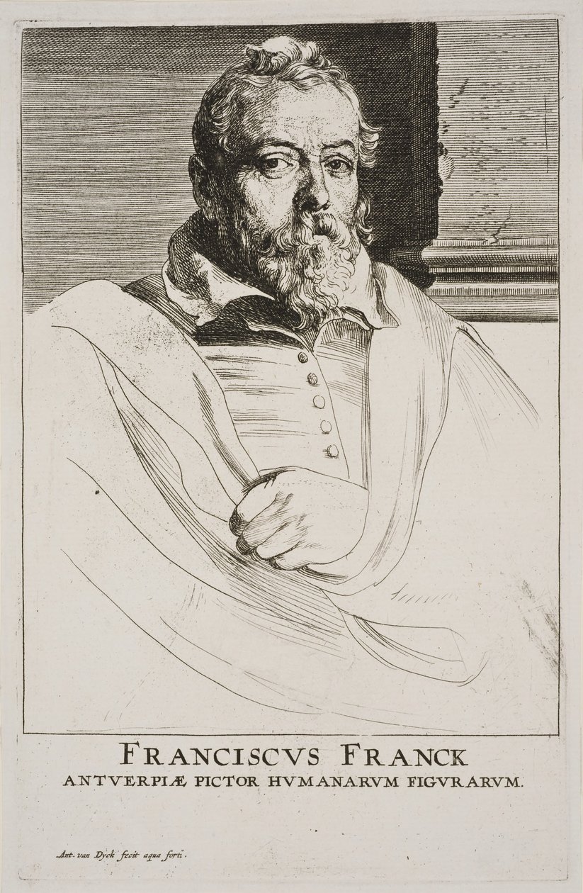 Frans Franckenin muotokuva tekijältä Anthony van Dyck