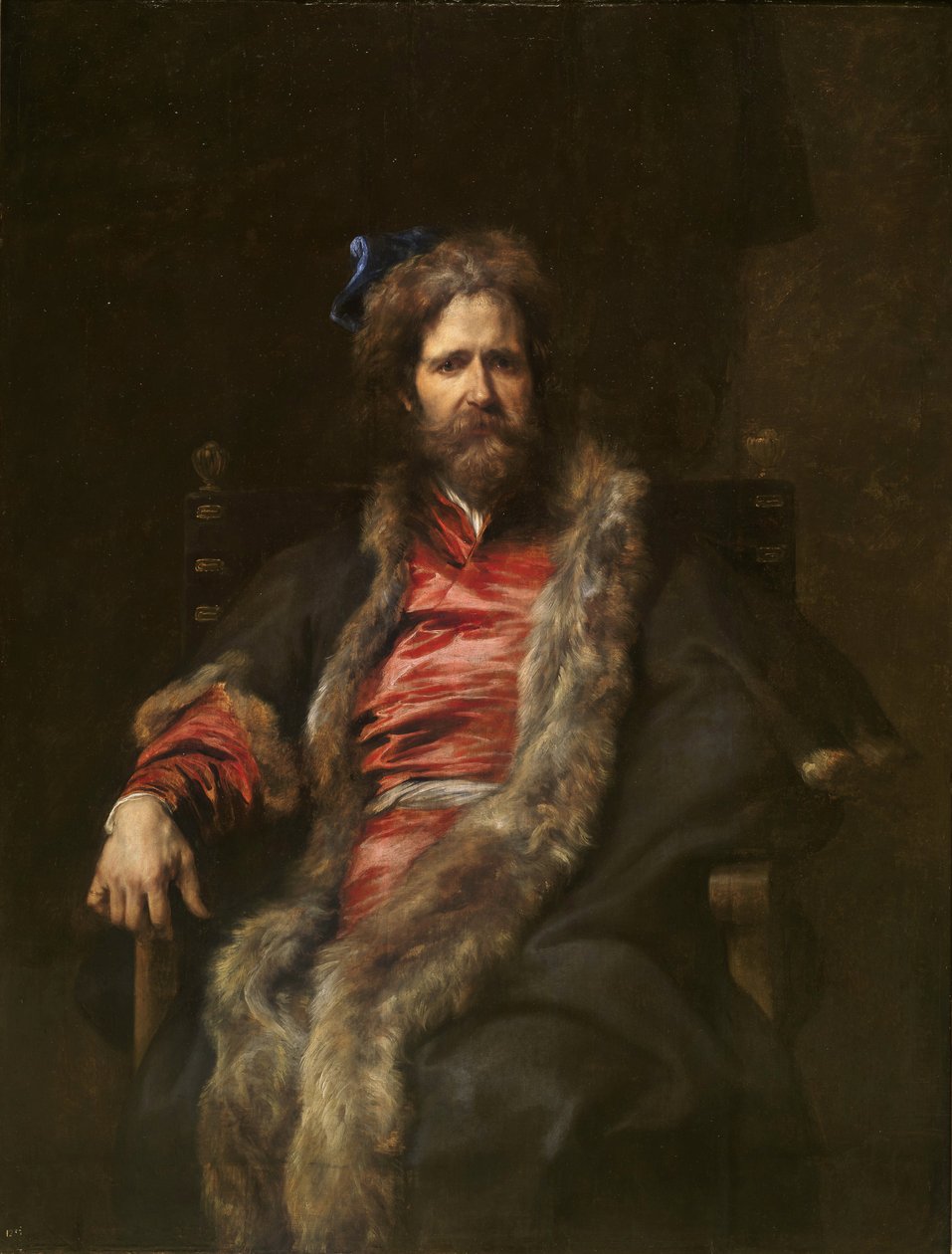 Taidemaalari Martin Ryckaertin muotokuva (Maerten ou Marten Rijckaert )(Taidemaalari Martin Ryckaertin (1587-1631) muotokuva) Anthony van Dyckin (1599-1641) maalaus 1628-1630 - Öljy puulle, koko 148x11, muse del Prado 3 cm. tekijältä Anthony van Dyck