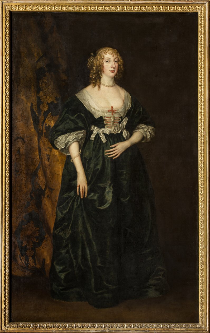 Carnarvonin kreivitär Anna Sophia Herbertin muotokuva (öljy kankaalle) tekijältä Anthony van Dyck