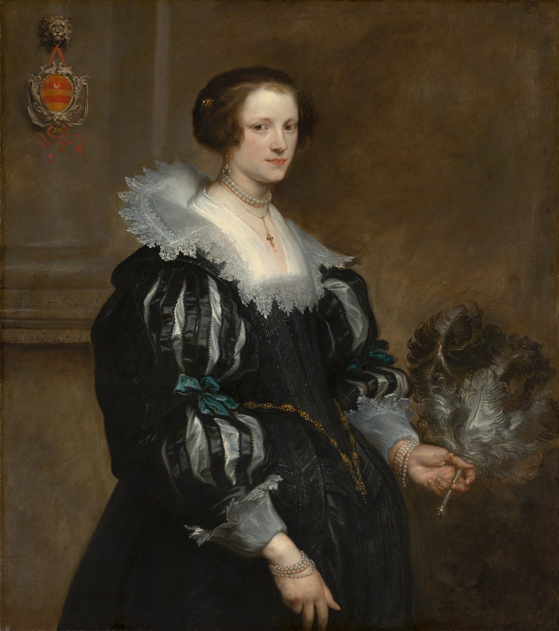 Anna Waken muotokuva tekijältä Anthony van Dyck