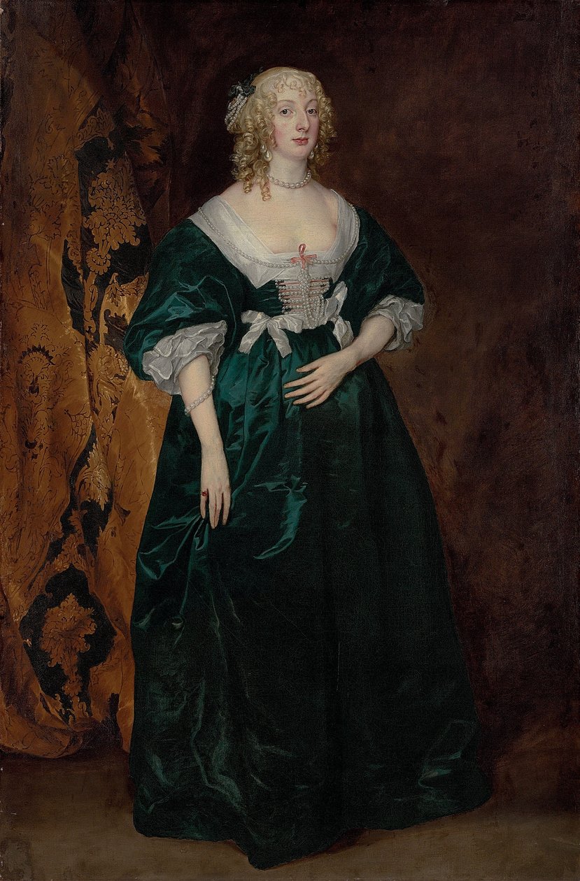 Muotokuva Anne Sophia Herbertistä, Carnarvonin kreivittärestä (-1695) tekijältä Anthony van Dyck