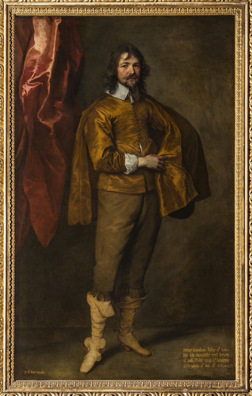 Arthur Goodwinin muotokuva tekijältä Anthony van Dyck