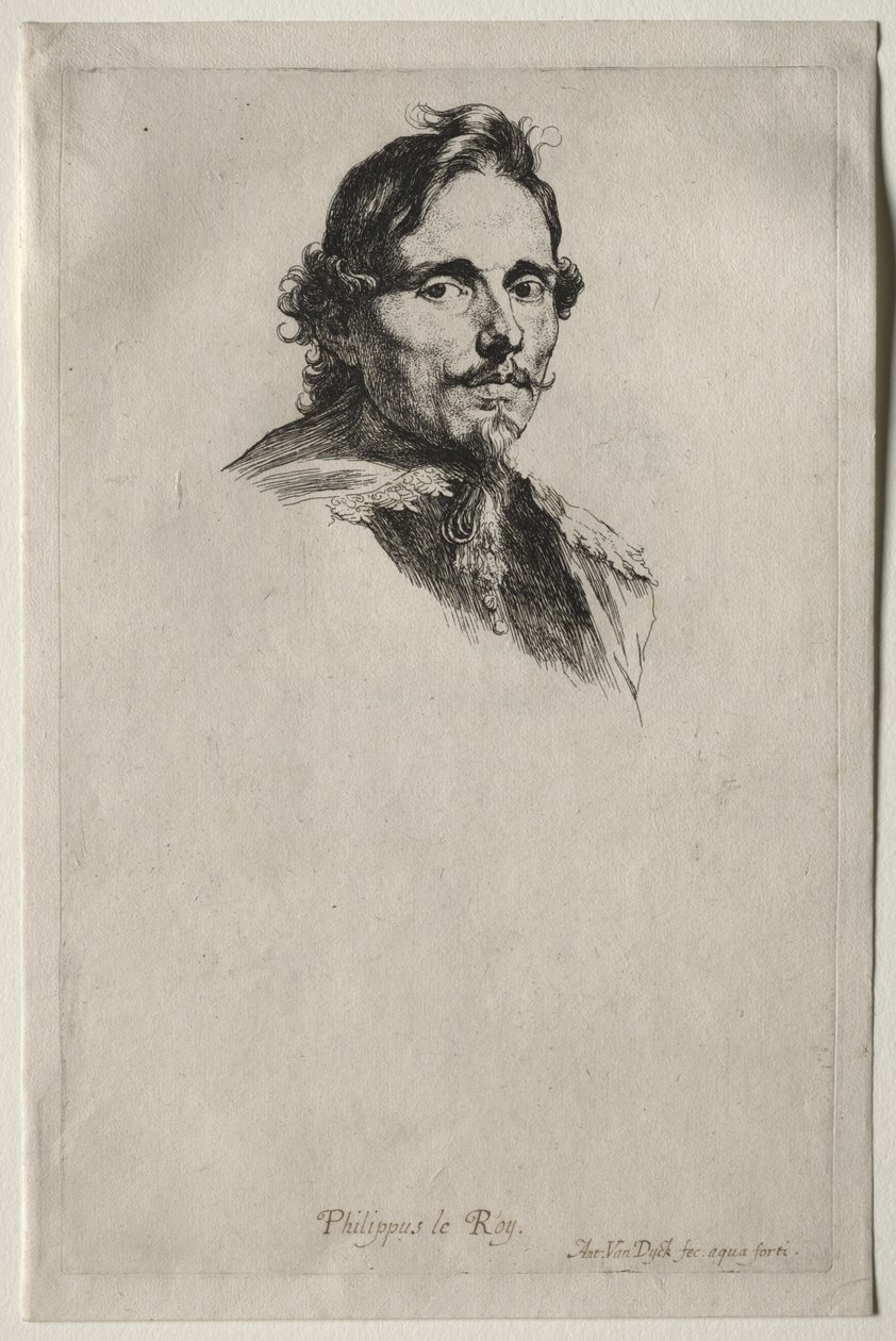 Paroni Philippe Le Royn muotokuva tekijältä Anthony van Dyck
