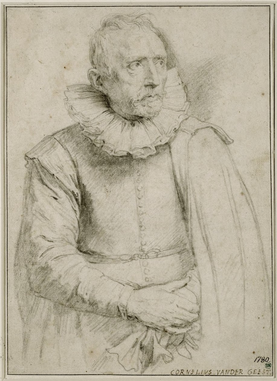 Cornelis van der Geestin muotokuva tekijältä Anthony van Dyck