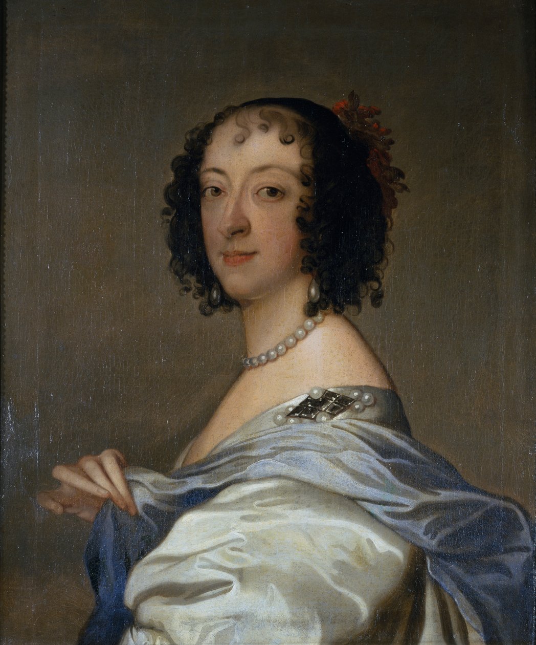 Paronitar Cliffordin Elizabethin muotokuva n. 1639 jälkeen (öljy kankaalle) tekijältä Anthony van Dyck
