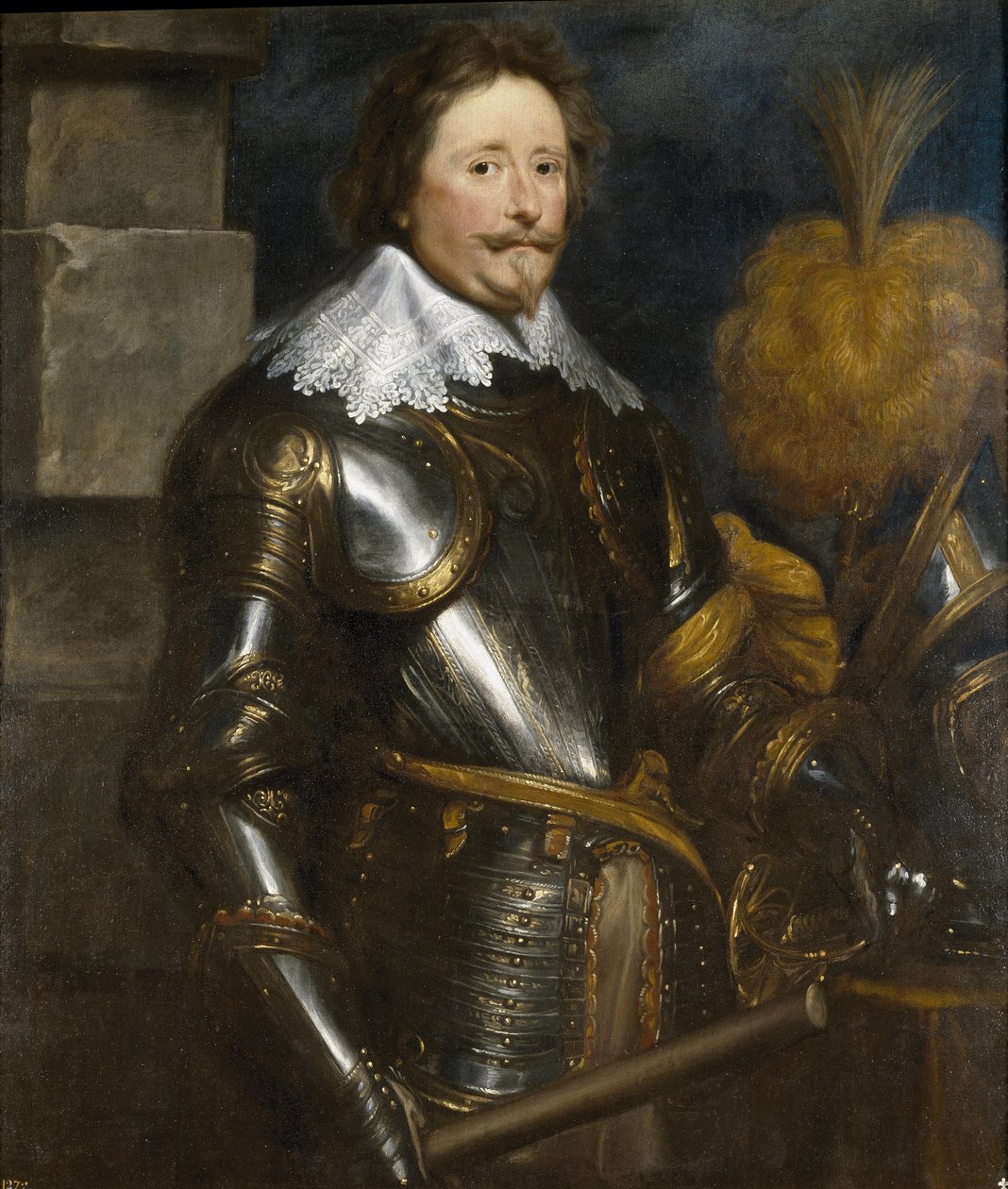 Frederick Henryn muotokuva, Orangen prinssi 1584-1647 tekijältä Anthony van Dyck